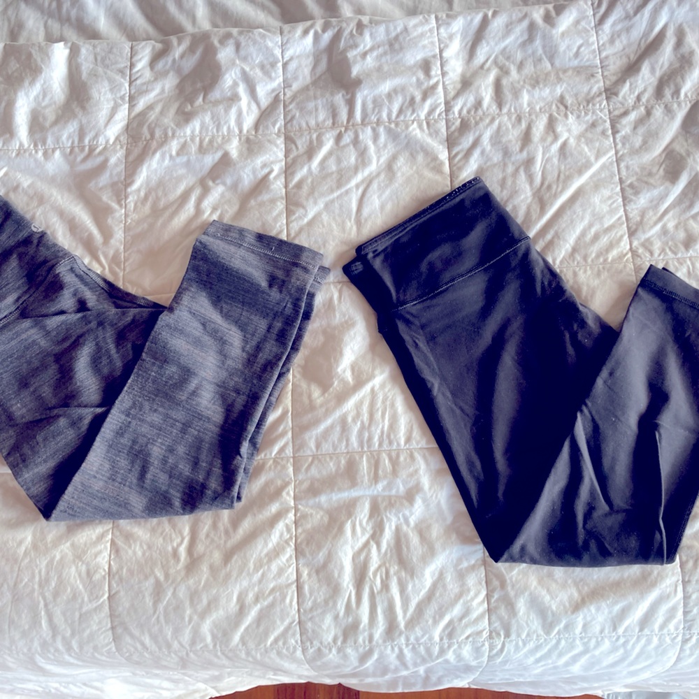 lululemon bundle. Two size 8 lululemon leggings